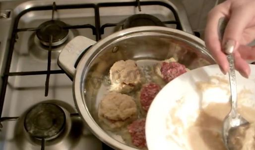 колдуны из картофеля с фаршем