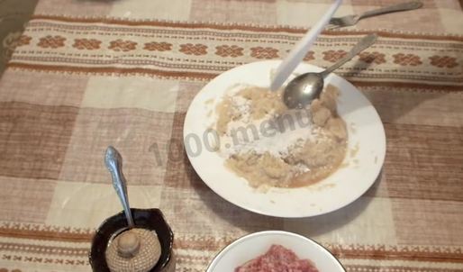 колдуны из картофеля с фаршем