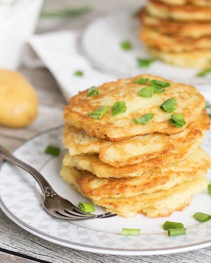 Рецепт постных драников из картошки