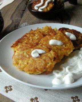 Яблочные драники