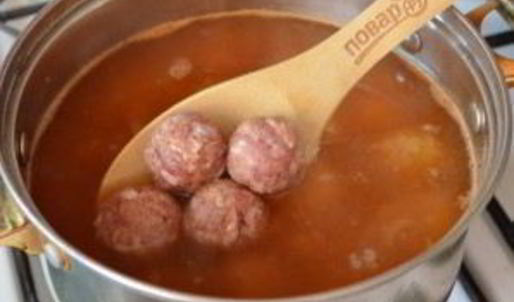 альбондигас — фрикадельки с овощами