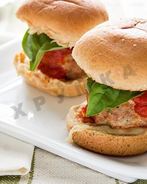 Булочки с фрикадельками из индейки в духовке