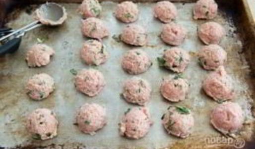 фрикадельки из индейки в грибном соусе