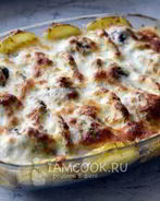 Фрикадельки по-шведски под французским соусом