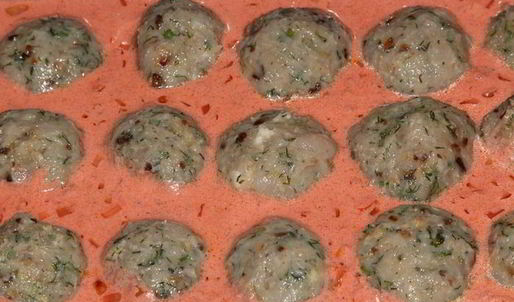 фрикадельки с сюрпризом