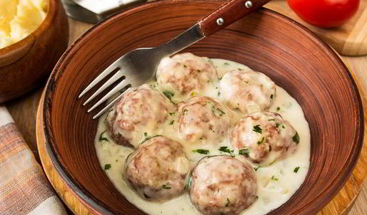 фрикадельки строганов