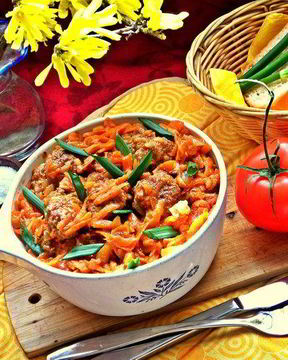 Фрикадельки в моркови