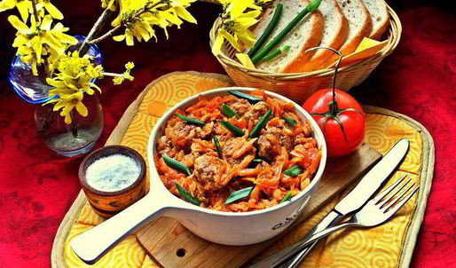 фрикадельки в моркови