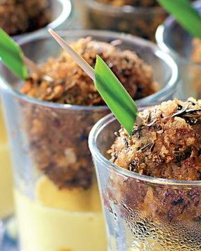 Фрикадельки в пряном шафранно-лимонном соусе