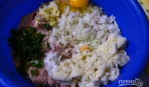 фрикадельки в сырной шубке