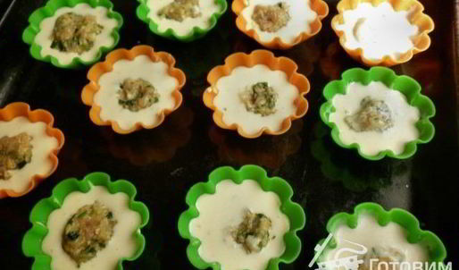 фрикадельки в тесте