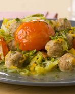 Капуста с фрикадельками