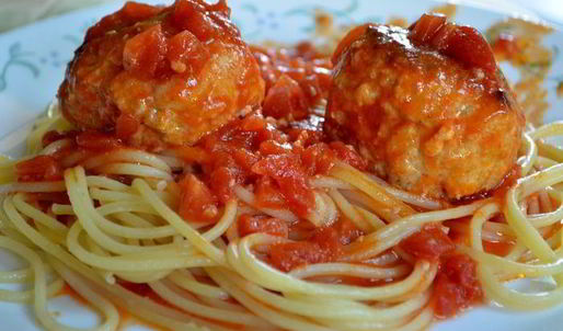 куриные фрикадельки в томатном соусе