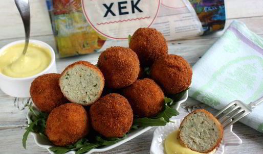 рыбные фрикадельки с соусом айоли