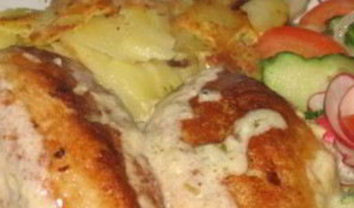 рыбные фрикадельки в сметанном соусе