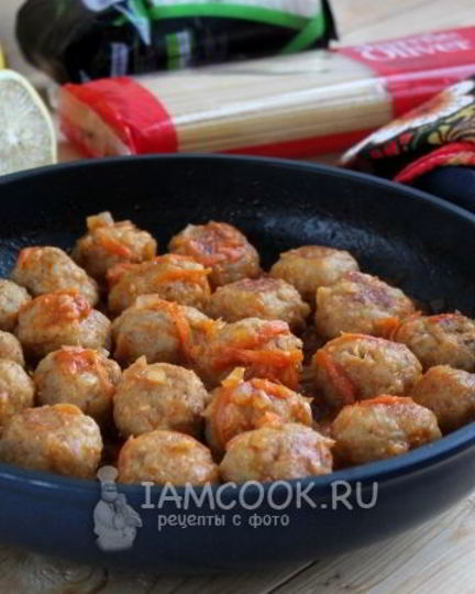 Рецепт рыбных фрикаделек