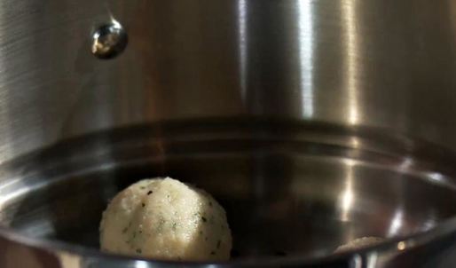 спагетти с фрикадельками из трески