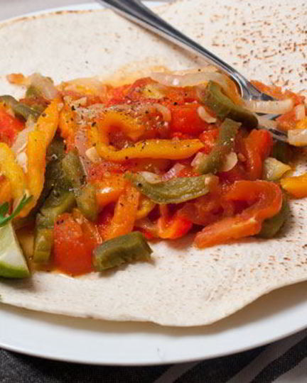 Рецепт гарнира из запеченных перцев