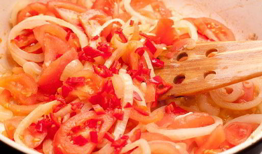 гарнир из запеченных перцев