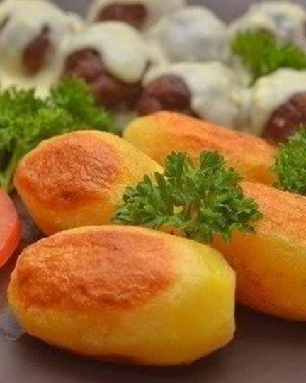 Рецепт ароматного картофеля шато