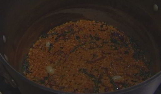 чечевица с авокадо