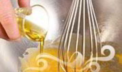 дикий рис со спаржей и ветчиной