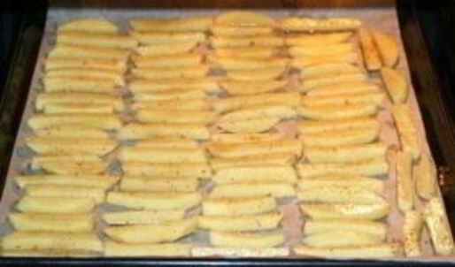 картофель фри без масла