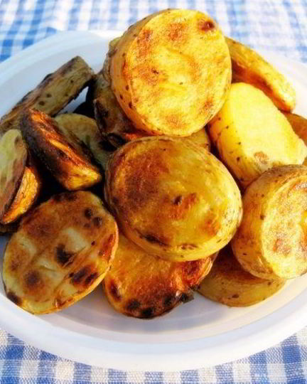 Рецепт картофеля на мангале