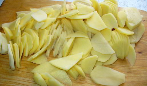 картофель по-королевски