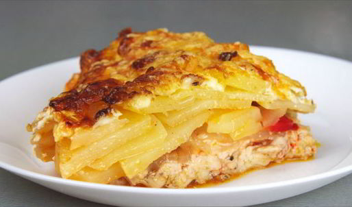 картофель по-королевски