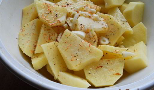 картофель с сыром в микроволновке