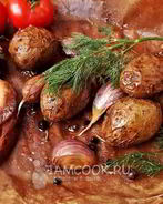 Картофель в пергаменте