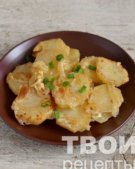 Рецепт картофеля в сливках