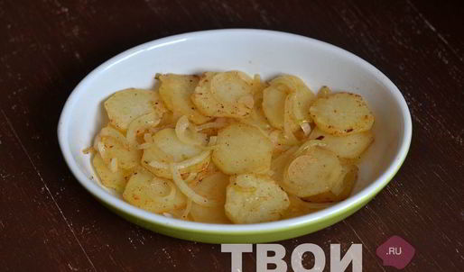 картофель в сливках