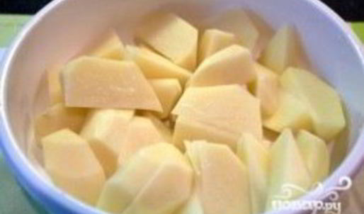 картофель в сливочном соусе