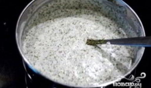 картофель в сливочном соусе