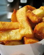 Картофель, жаренный соломкой в духовке