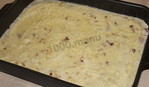 картофельная бабка в духовке