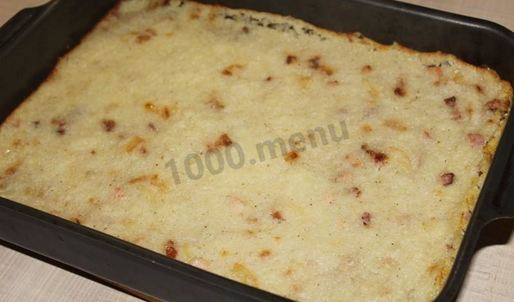 картофельная бабка в духовке