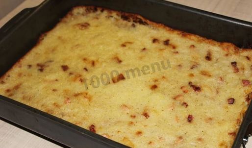 картофельная бабка в духовке