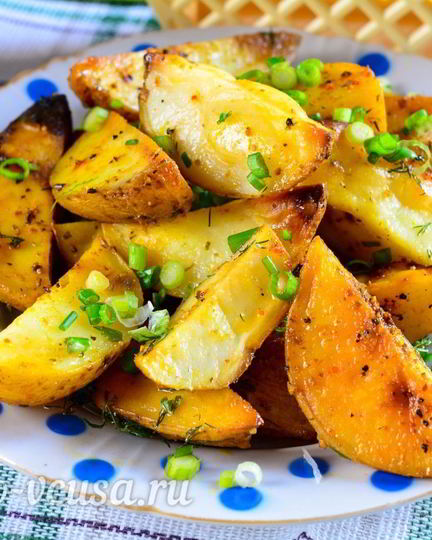 Рецепт картошки по-деревенски в духовке