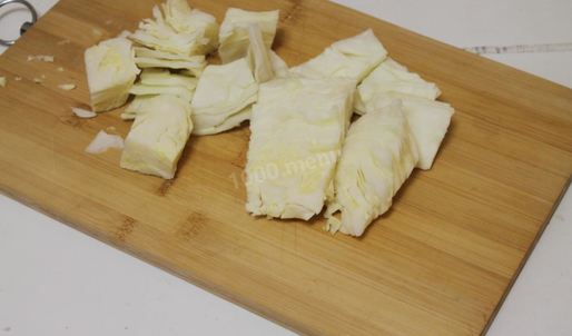 картошка с капустой в духовке