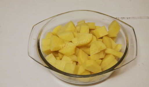 картошка с капустой в духовке