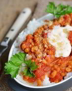 Красная чечевица с чили