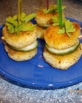 Крокеты из манной крупы