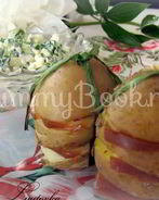 Печеный картофель с сыром