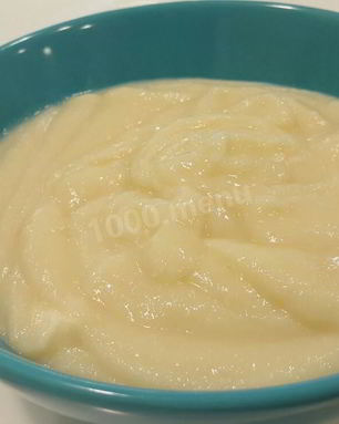 Пюре из цветной капусты с сыром