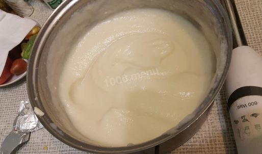 пюре из цветной капусты с сыром