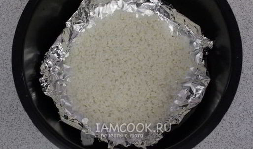 рис на пару в мультиварке