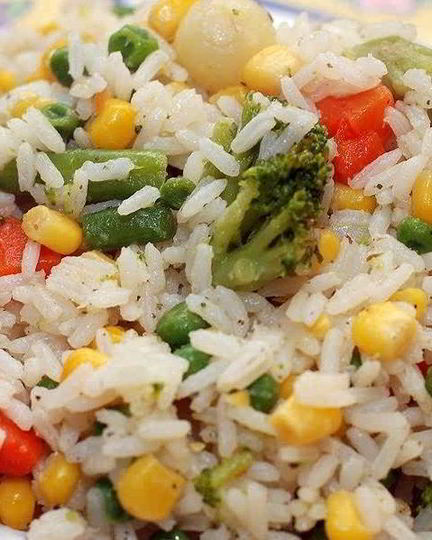 Рецепт риса с гавайской смесью